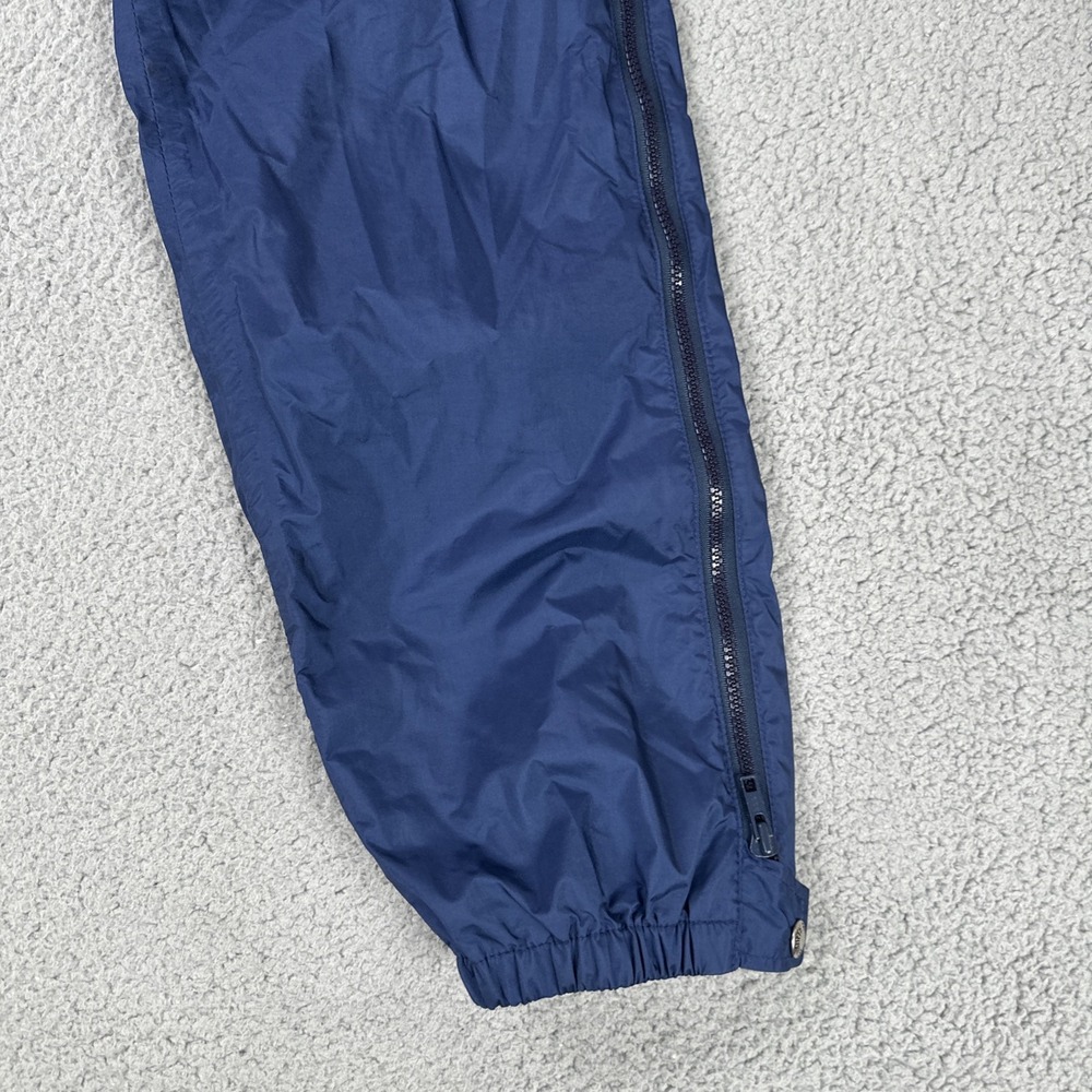 VTG 80s The North Face Gore-Tex Nylon Pants Men Medium Blue Side Zip Made in USA - Picture 12 of 16